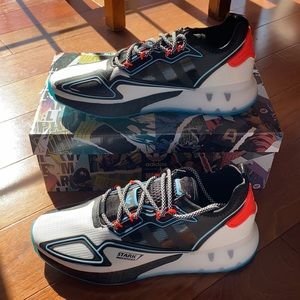 Mens 10 ZX 2K Boost Marvel Adidas Sneakers